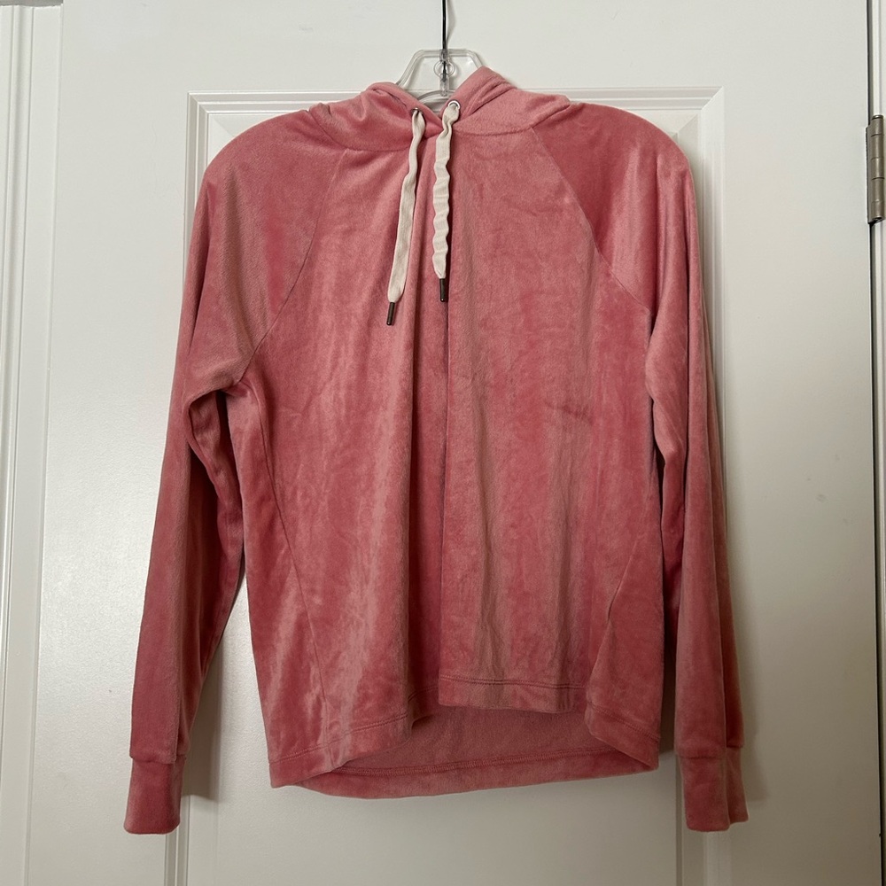 J. Crew Rose Hooded Pullover